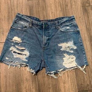 American Rag Distressed Jean Shorts